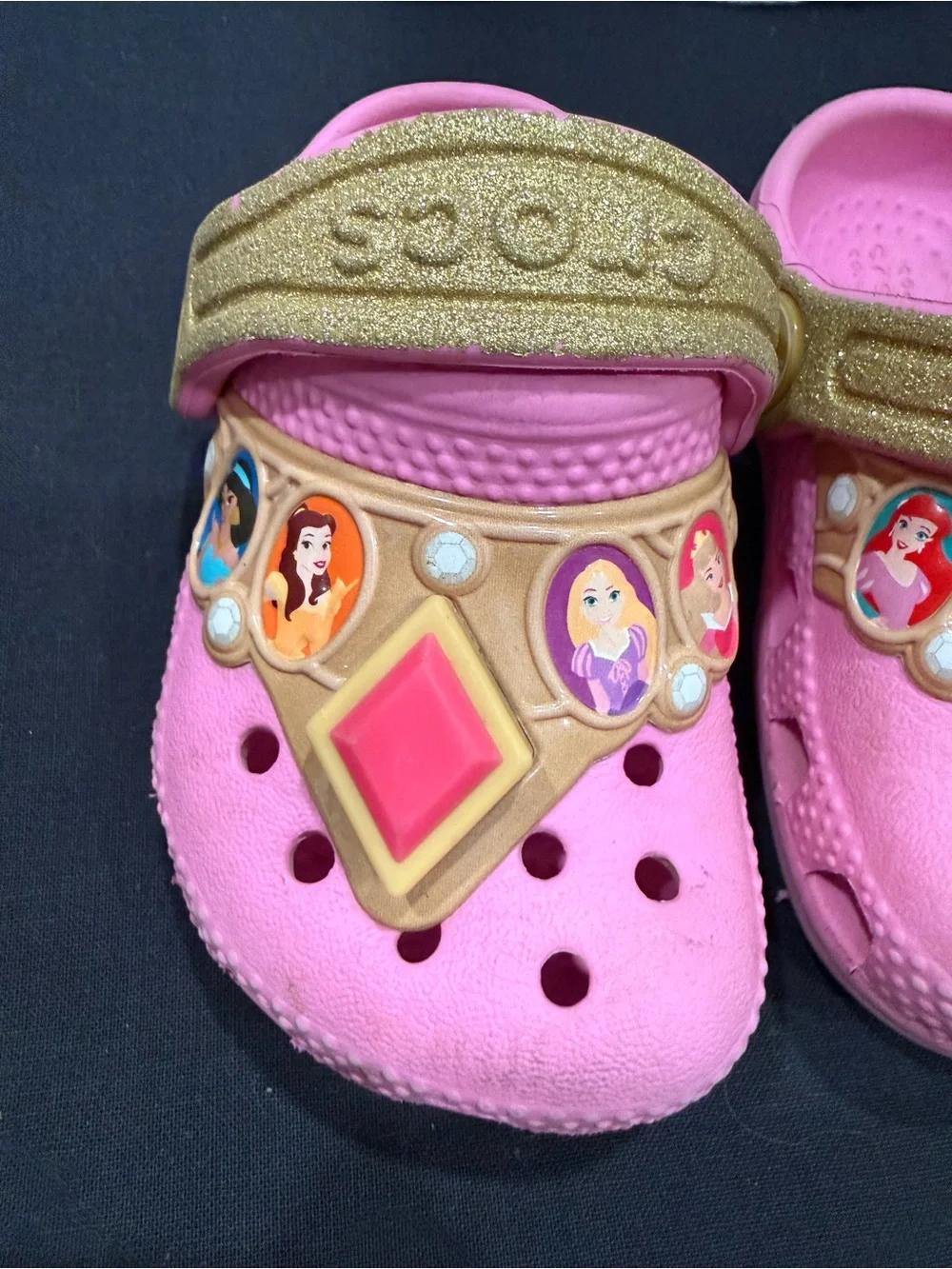 Disney Light Up Princess Crocs